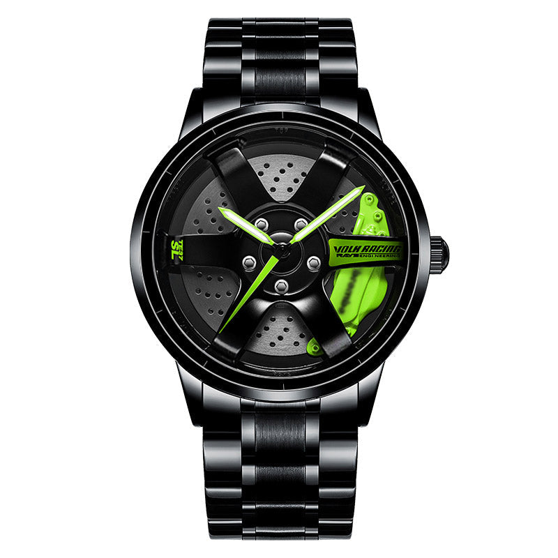 JDM TE-37 Gyro Green Caliber EmpireLuxe