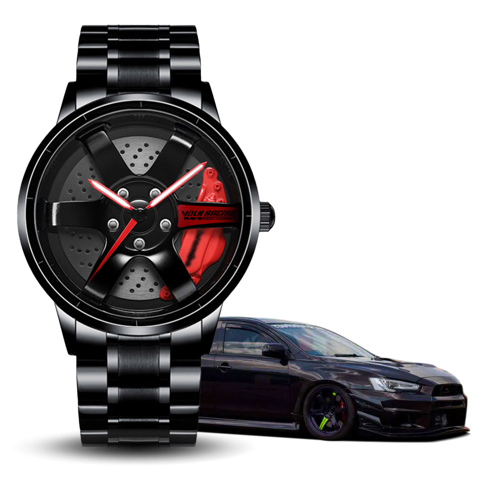 JDM TE-37 Gyro Red Caliber EmpireLuxe