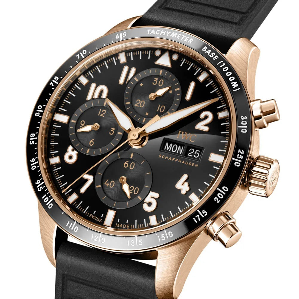 RELOJ CRONÓGRAFO DE ALTO RENDIMIENTO DE AVIADOR 41