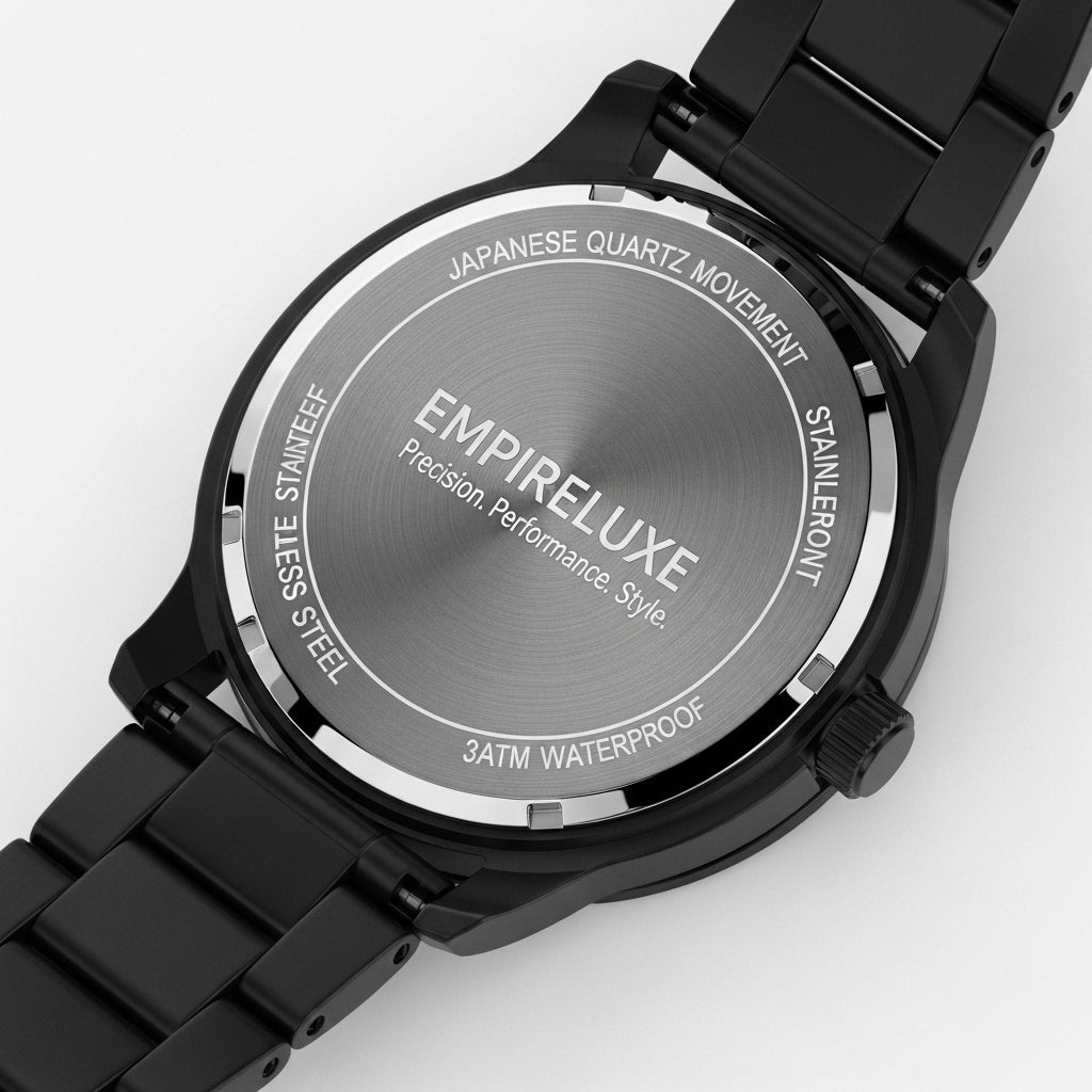 Petronas AMG G63 Gyro Orange Caliber/Black Rubber Strap EmpireLuxe