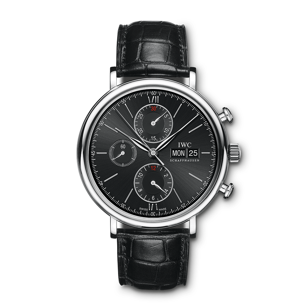 IWC Schaffhausen Portofino Cronógrafo (Black) FFOrder