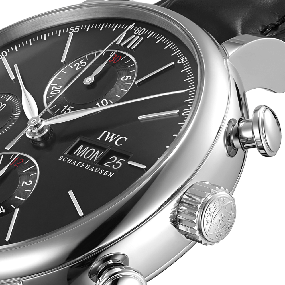 IWC Schaffhausen Portofino Cronógrafo (Black) FFOrder